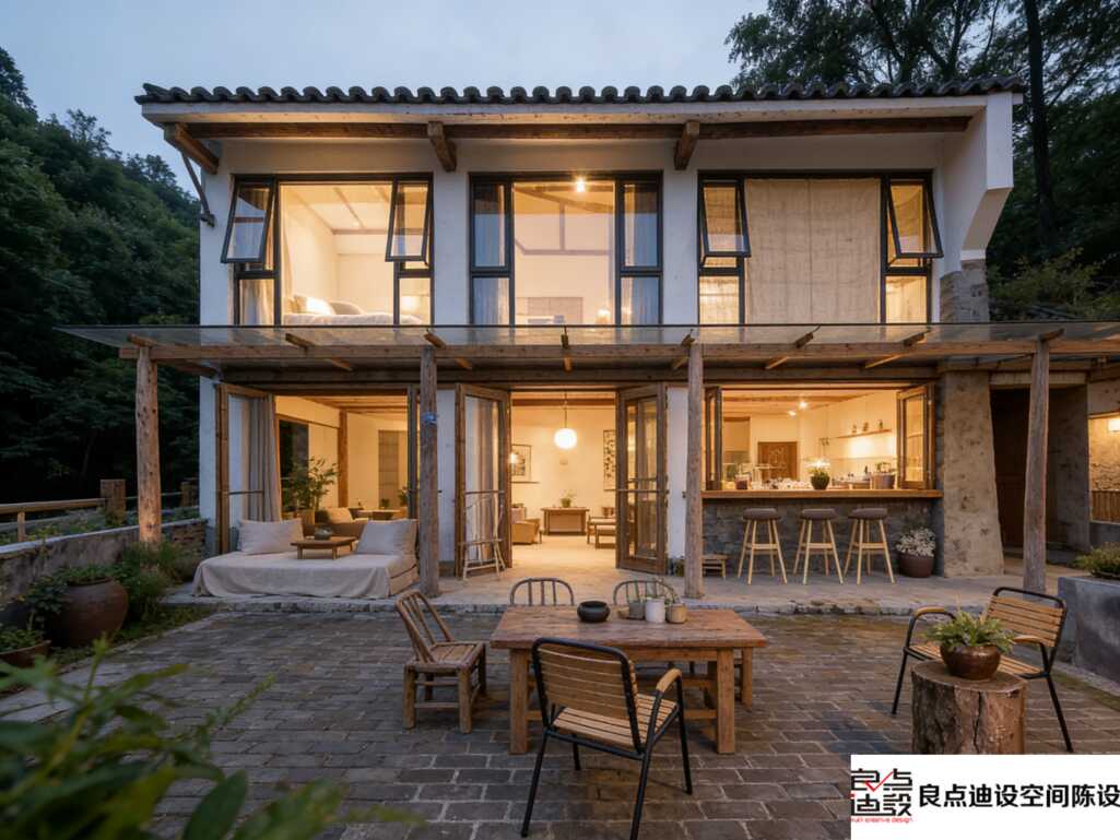 爆款民宿软装设计揭秘!自然禅意风，把山居生活过成诗～